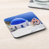 サントリーニ，ギリシャ諸島 コースター (左側)