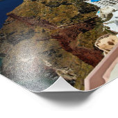 サントリーニ、ギリシャ諸島 – 写真プリント フォトプリント            (角)