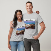 サントリーニ ギリシャ お土産 Tシャツ (ユニセックス)