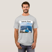 サントリーニ ギリシャ お土産 Tシャツ (正面フル)