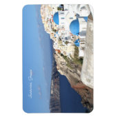 サントリーニ，ギリシャ，オイア，写真，磁石 マグネット (縦)