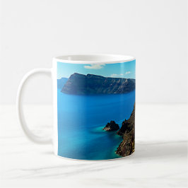 サントリーニ ギリシャ コーヒーマグカップ