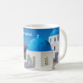 サントリーニ ギリシャ コーヒーマグカップ (正面右)