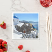 サントリーニ（ギリシャ） スタンダードカクテルナプキン (インサイチュ)