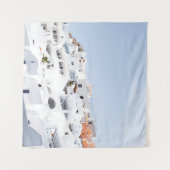 サントリーニ，ギリシャ タペストリー (正面(横))