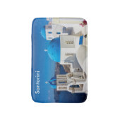 サントリーニ（ギリシャ） バスマット (正面縦)