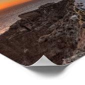 サントリーニ（ギリシャ） ポスター (角)