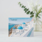 サントリーニ（ギリシャ） ポストカード (スタンド正面)