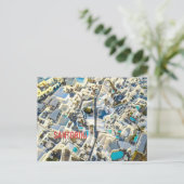 サントリーニ – ギリシャ ポストカード (スタンド正面)