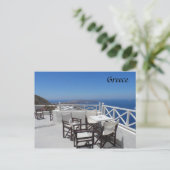 サントリーニ,ギリシャ ポストカード (スタンド正面)