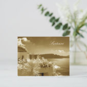 サントリーニ（ギリシャ） ポストカード (スタンド正面)