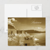 サントリーニ（ギリシャ） ポストカード (正面/裏面)