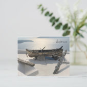 サントリーニ ギリシャ ポストカード (スタンド正面)