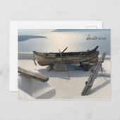 サントリーニ ギリシャ ポストカード (正面/裏面)