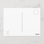 サントリーニ ギリシャ ポストカード (裏面)