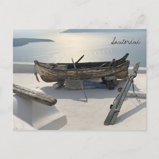 サントリーニ ギリシャ ポストカード (正面)