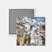 サントリーニ（ギリシャ） マグネット (正面/裏面)