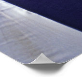 サントリーニ（ギリシャ），マンアンドビーチ傘 ポスター (角)