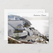 サントリーニ，ギリシャ，写真，はがき ポストカード (正面/裏面)