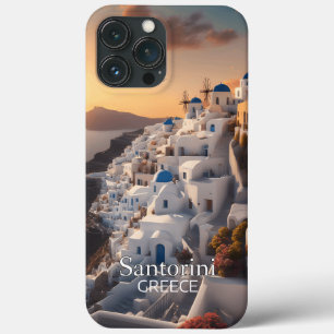 サントリーニ、ギリシャ:忘れられないバケーションパラダイス iPhone 13 PRO MAXケース