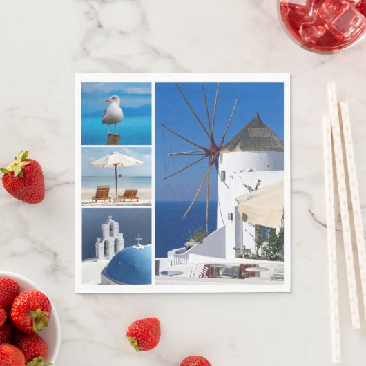 サントリーニ スタンダードランチョンナプキン (インサイチュ)