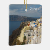 サントリーニ セラミックオーナメント (右)