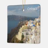 サントリーニ セラミックオーナメント (左)