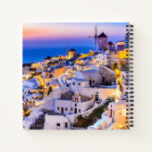 サントリーニ ノートブック (裏面)