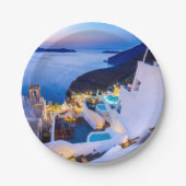 サントリーニ ペーパープレート (正面)