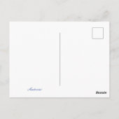 サントリーニ：-) ポストカード (裏面)