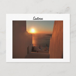 サントリーニ ポストカード
