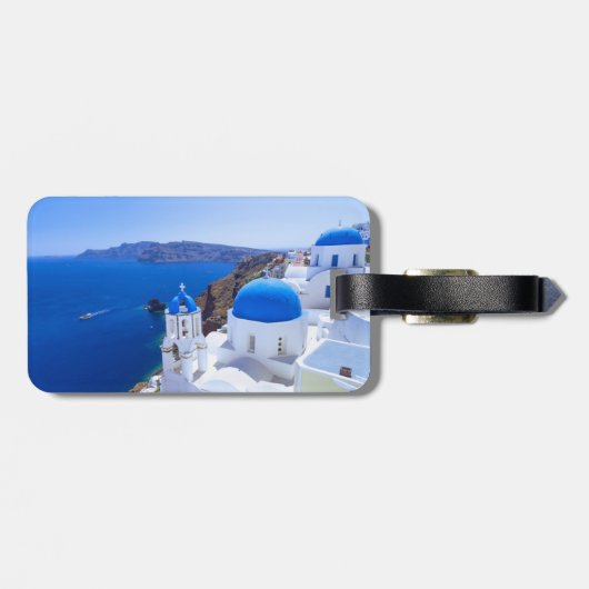 サントリーニ ラゲッジタグ (裏面横)