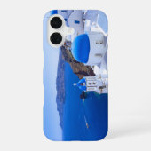 サントリーニ iPhone 16ケース (裏面)