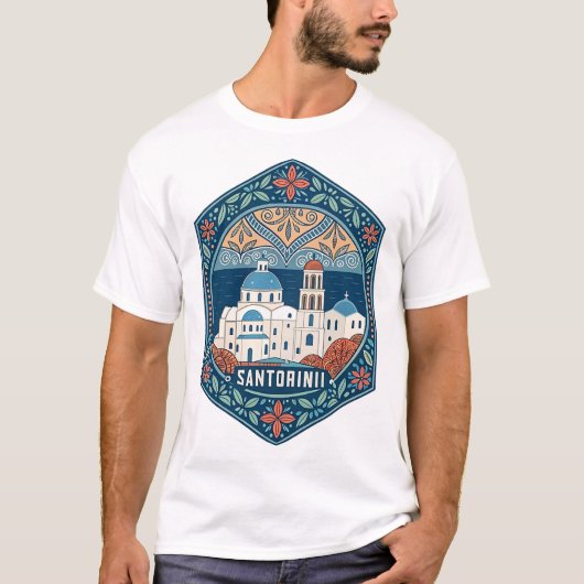 サントリーニ Tシャツ (正面)
