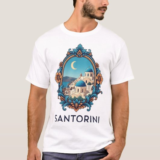 サントリーニ Tシャツ (正面)
