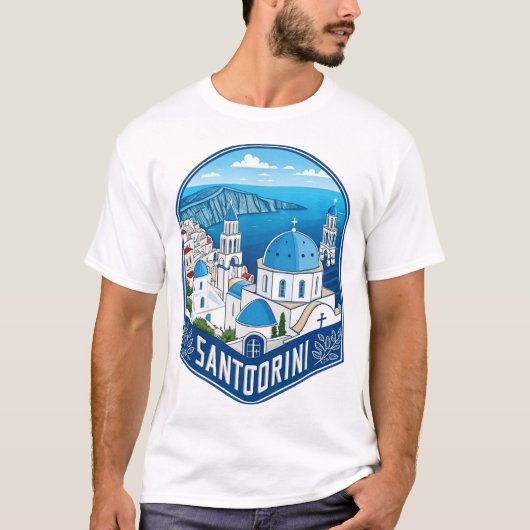 サントリーニ Tシャツ (正面)