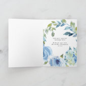 サントリ結婚ニフローラの愛と感謝していカード サンキューカード (内部)