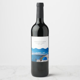 サントリ結婚ニ ワインラベル