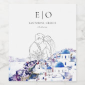 サントリ結婚ーニのワインラベル – カスタムボトル編集 ワインラベル (シングルラベル)