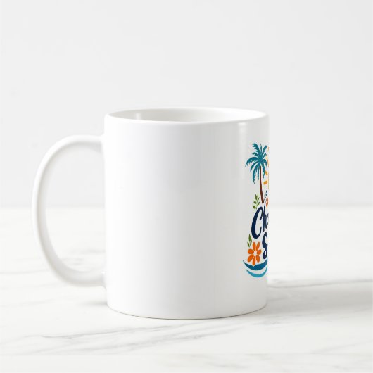 サントロピカルマグを追う コーヒーマグカップ (左)