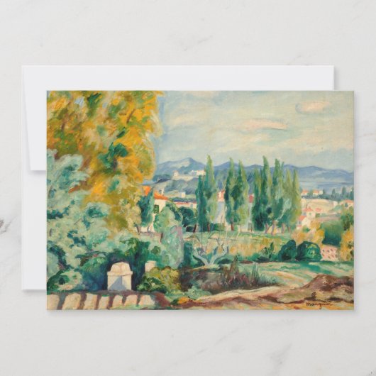 サントロペスの秋の景色 | アンリマンギン (正面)