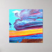 サントロペス山脈 キャンバスプリント (正面)