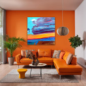 サントロペス山脈 キャンバスプリント