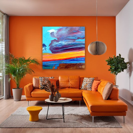 サントロペス山脈 キャンバスプリント