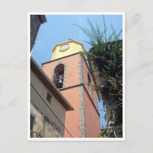 サントロペス時計台 ポストカード (正面)