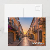 サントロペス・フランス旅行はがき ポストカード (正面/裏面)