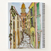 サントロペ建物 |リビフランスのエラ(フランス) ノートブック (裏面)