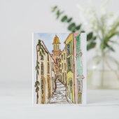 サントロペ建物 |リビフランスのエラ（フランス） ポストカード (スタンド正面)