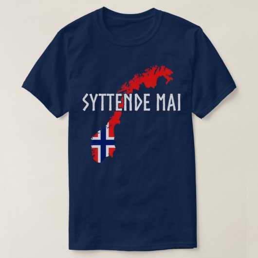 サントンデマイノルウェーノルウェー Tシャツ (デザイン正面)