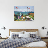 サント＝アドレスの庭、有名な絵画 キャンバスプリント (インサイチュ (寝室))